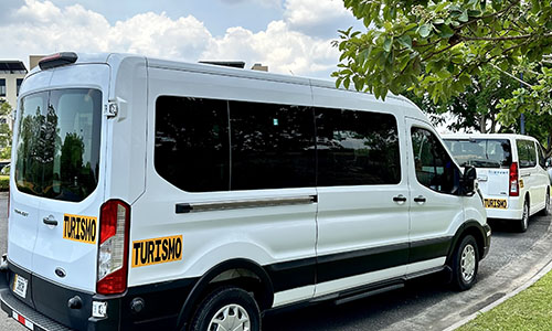 Image of a van related to the company's vision