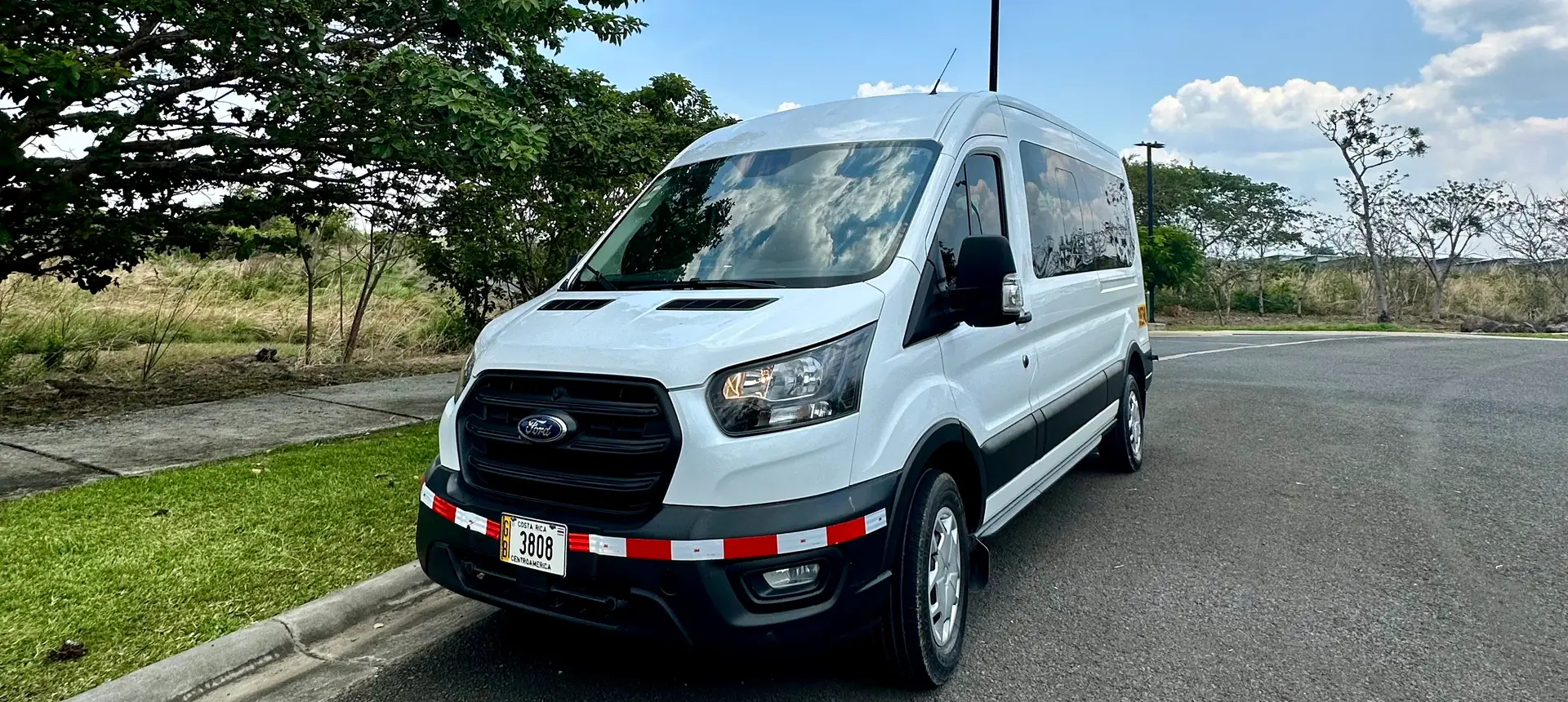 Ford Transit van from our fleet